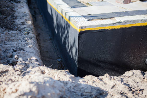 Residential Wet Basement Repair installation at a Sadieville, KY home by SJ Waterproofing Pros