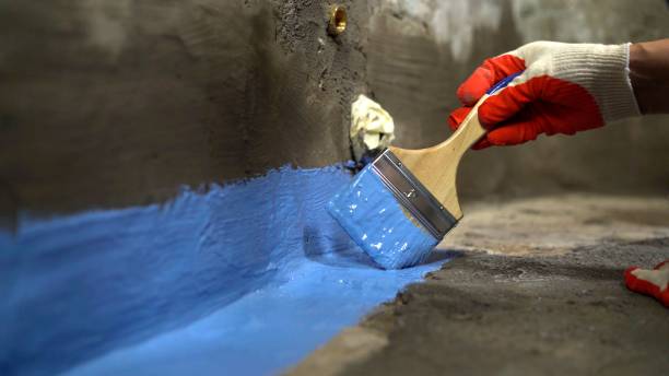 Commercial Wet Basement Repair project at a Sadieville, KY business property by SJ Waterproofing Pros